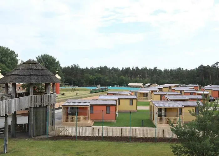 Luxusní stan Safariland Stukenbrock Erlebnisresort Schloß Holte-Stukenbrock